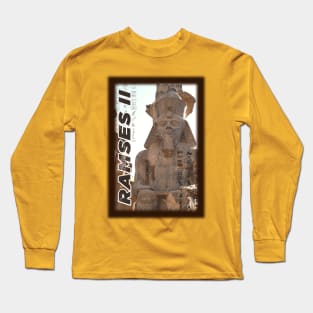 Ramses II, the King of Ancient Egypt Long Sleeve T-Shirt